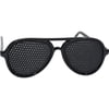 Heritage Store Natural Eyes Pinhole Glasses, Black