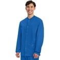 thumbnail image 6 of Cherokee Workwear Professionals Men Warm Up Scrubs Jacket Snap Front WW360, 6 of 10