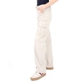 thumbnail image 2 of Pantalón Lady Twill High Waist Para Mujer Quarry Color Beige, 2 of 4