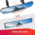 thumbnail image 6 of KEMIMOTO 1.65"-2" Adjustable Rear View Center Mirror For Polaris RZR 570/900/XP 1000 Honda Talon /Arctic Cat, 6 of 8