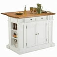 thumbnail image 1 of Homestyles Îlot de Cuisine en Bois Americana Blanc Cassé, 1 of 31