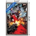 thumbnail image 3 of Marvel Comics - The X-Men - Cyclops Magneto Emma Frost Wall Poster, 14.725" x 22.375", Framed, 3 of 3