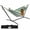 Green, variant on WDZS 2 Person Hammocks with Stand for Outside, Double Hammocks Portable Space Saving Heavy-Duty Steel Stand for Indoor Outdoor Patio with Carrying Bag, 450 lbs Capacity Coffe Stripe