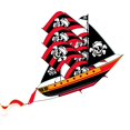 thumbnail image 2 of Windnsun Super Size 3D Nylon Pirate Ship Kite 37 Inches Tall, 2 of 5