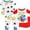 Sesame Street - Sesame Squad, variant on Centric Brands Sesame Street 4-Piece Pajama Set with Elmo, Cookie Monster, Oscar & Big Bird Baby Sizes 12M24M