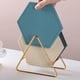thumbnail image 5 of Fiudx Estante Aislante para Tapetes, Diseño Compacto, Construcción de Hierro Resistente, Impermeable y Antioxidante, Fácil de Limpiar, Organizador de Cocina, Dorado, Tamaño 15,5 X 13,6 X 7 Cm, 5 of 6