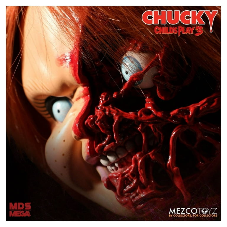 Muñeco Chucky Cara Mutilada Pizza Face Child's Play 3
