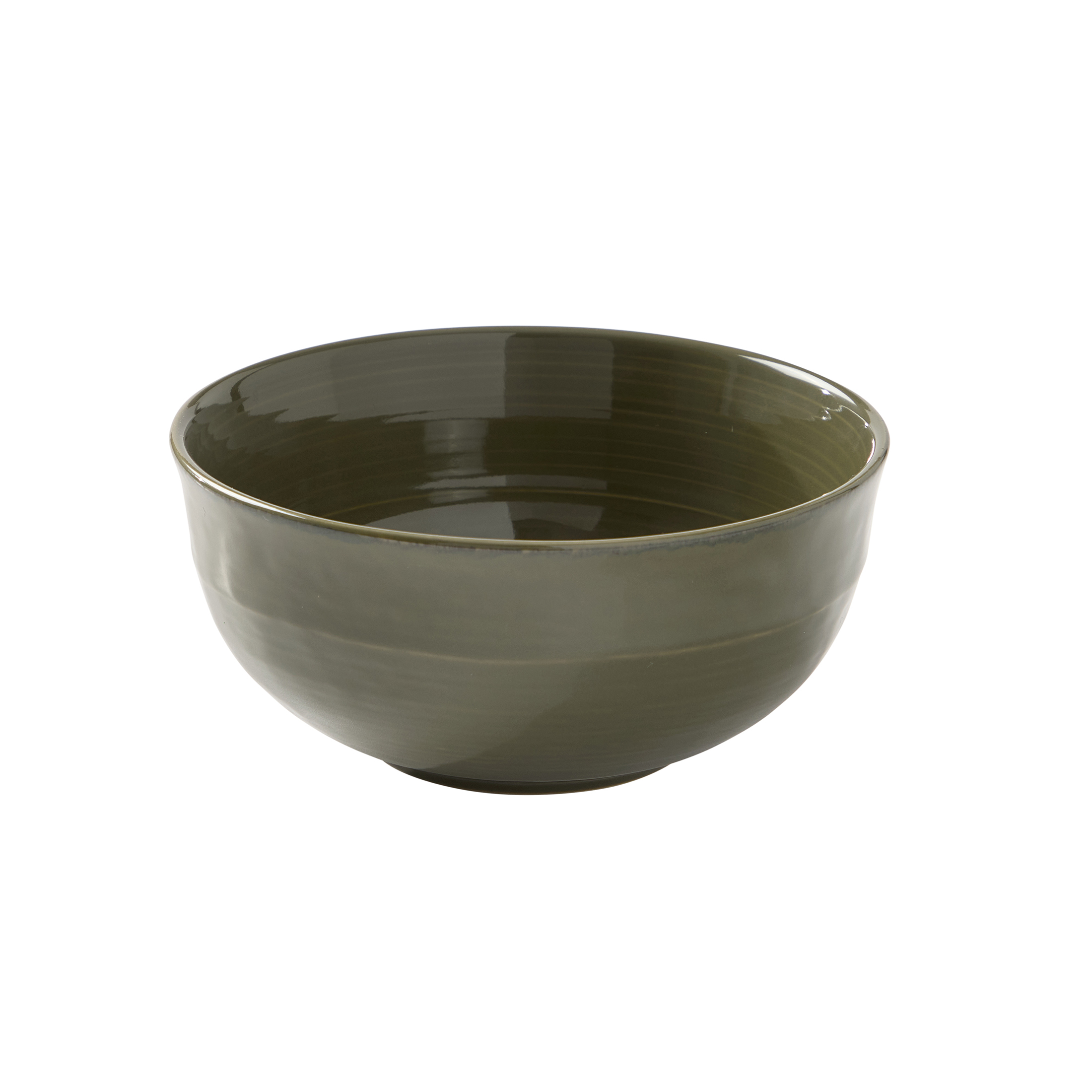 Better Homes & Gardens Artisan Stoneware Dinnerware Set, Green, 12-Piece photo 6