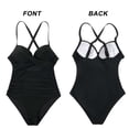 thumbnail image 4 of Tempt Me - Traje de baño vintage de dos piezas para mujer, estilo retro, estilo halter, cintura alta, con parte inferior MFZFUKR BST3003541-5, 4 of 6