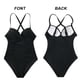 thumbnail image 4 of Tempt Me Traje de baño vintage de dos piezas para mujer, bikini retro con cintura alta fruncida y parte inferior, 4 of 6
