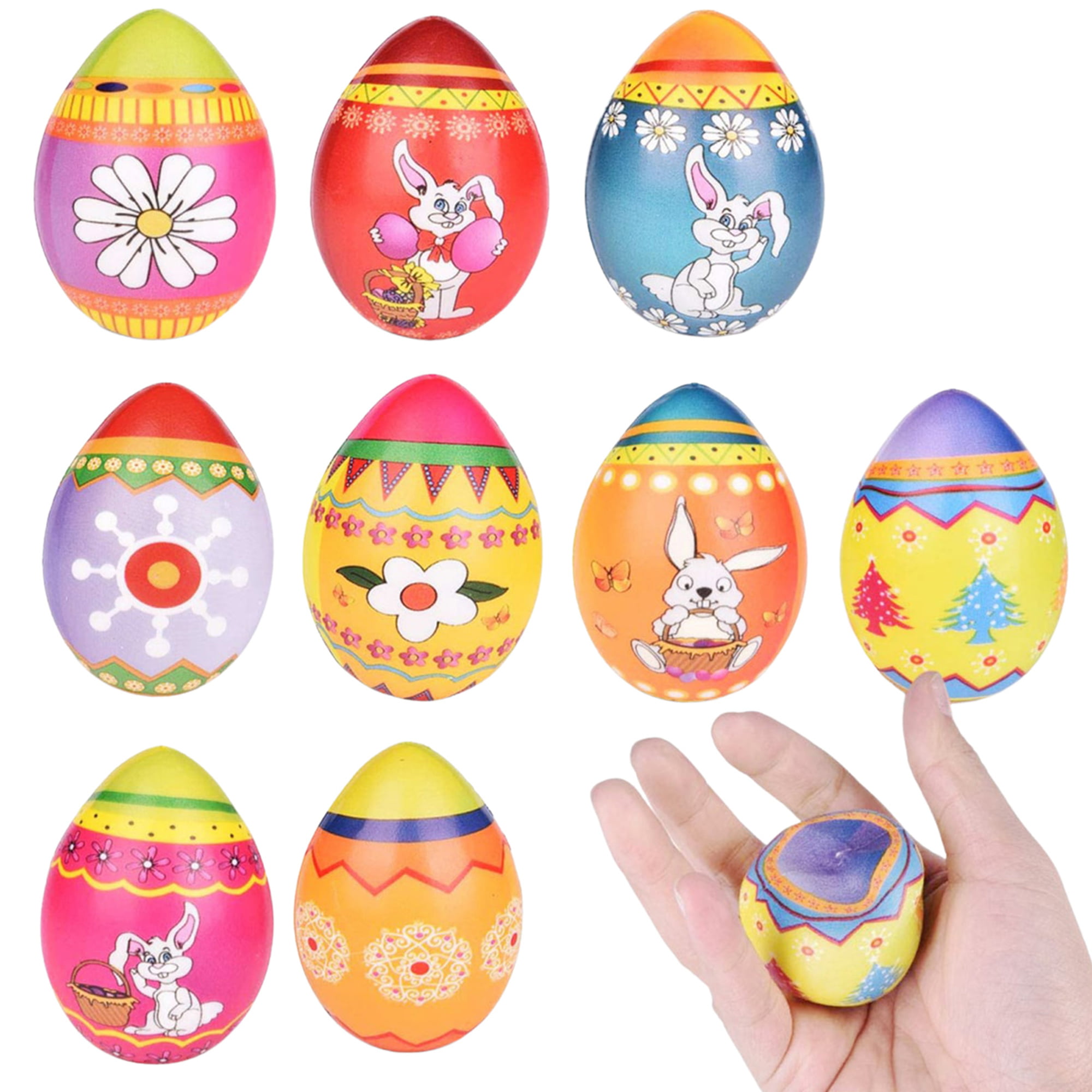 Eggs Easter Squishy Soft Sensory Toys Stress Relief 