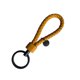 thumbnail image 1 of Wosthever LLavero de cuerda tejida trenzada de cuero, bolso de mujer resistente al desgaste, colgante impermeable, llavero duradero, joyería de Artesanía Amarillo 3.3*9 cm, 1 of 6