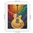 thumbnail image 2 of Paint by Numbers Kit for Adults, Retro Guitar Vibrant Waves Paint by Numbers, Easy Paint by Numbers Kit for Adults Beginner, DIY Adult Paint by Number Kits on Canvas, Home Decor, 2 of 7