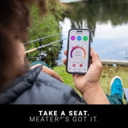 MEATER SE: Smart Bluetooth Meat Thermometer | Wireless Probe for Oven, Grilling, Smoking, BBQ & Air Fryer | Dual Sensors & Guided Cook System | Black Charger