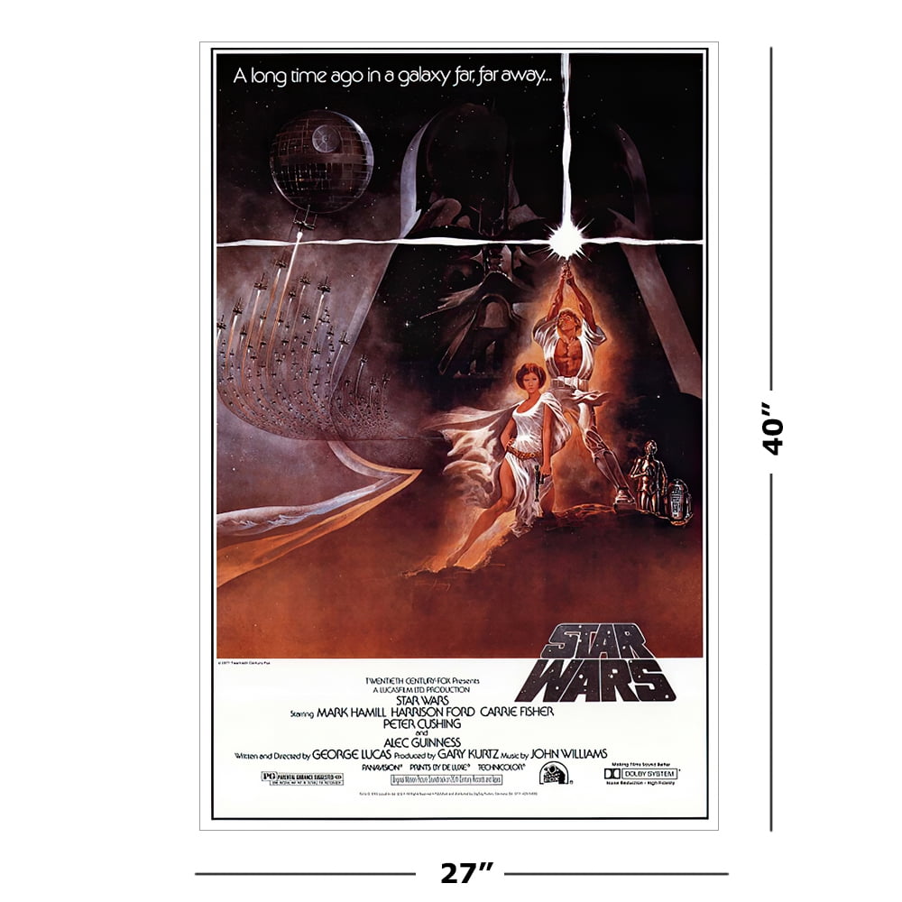 A NEW HOPE STAR WARS EPISODE 1977 MOVIE Poster Premium Quality Choose your Size A NEW HOPE STAR WARS EPISODE 1977 MOVIE Poster Premium Quality Choose your Size
