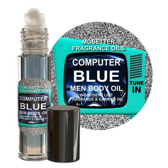 MOBETTER FRAGRANCE OILS Computer Blue Men Body Oil 10ml Roll On