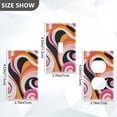 thumbnail image 7 of Yayeee Duplex Wall Plate 1-Gang 4.5"x2.7" Home Receptacle Light Switch Decorative Outlet Cover, Swirling Circles, 7 of 7