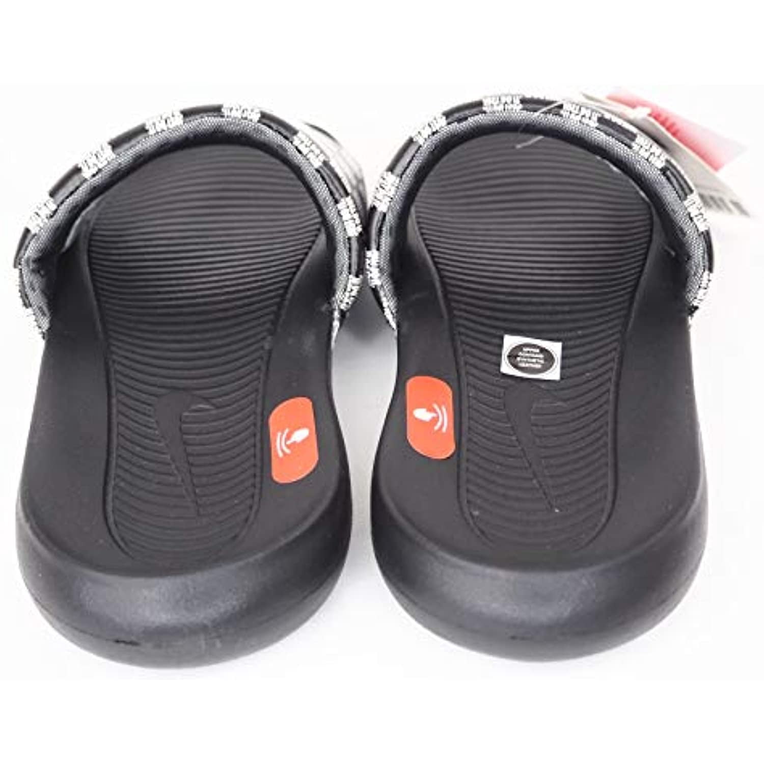 Nike Victori One Slide Print Mens 8 Black Volt Logo Sport Sandals Slip On Shoes‎ Nike Men main image 3