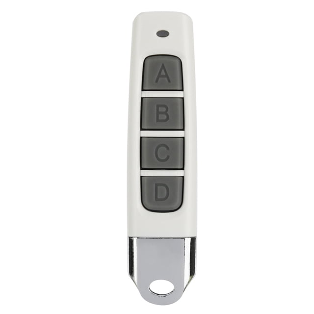 Copiar Controlador Remoto 433MHz Plástico Inalámbrico 4 Canales Control Duplicador Multifuncional Sensibilidad Anti Interferencia Clonación Copia Rápida Tamaño Pequeño para Ga