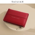 thumbnail image 3 of Cartera de mujer Cartera corta sencilla de dos pliegues Cartera multitarjetas, 3 of 5
