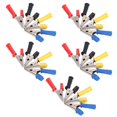 thumbnail image 5 of 5Set Test Leads Clips Brass PVC Car Battery Charging Tests Clamp with 4mm Jacks for Wires, 5 of 5