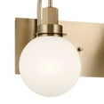 thumbnail image 5 of Hex 3-Light Bathroom Vanity Light in Champagne Bronze, 5 of 8