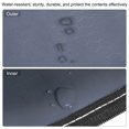 thumbnail image 5 of Uxcell A6 Document Pocket Storage Pouch Waterproof Zipper File Bags, Gray 5 Pack, 5 of 6