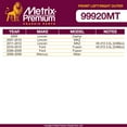 thumbnail image 2 of Metrix Premium Chassis Parts - Front Left & Right Outer Tie Rod End Kit Fits 06 Lincoln Zephyr, 07-12 MKZ, 06-12 Ford Fusion, 06-09 Mercury Milan, Replacement ES800102, ES800101, Made in Europe, 2 of 9