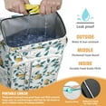 thumbnail image 4 of Fresh Lemon Pattern Cooler Bag, Insulated Leakproof Lunch Backpack for Beach, Picnic, and Road Trips, 4 of 4