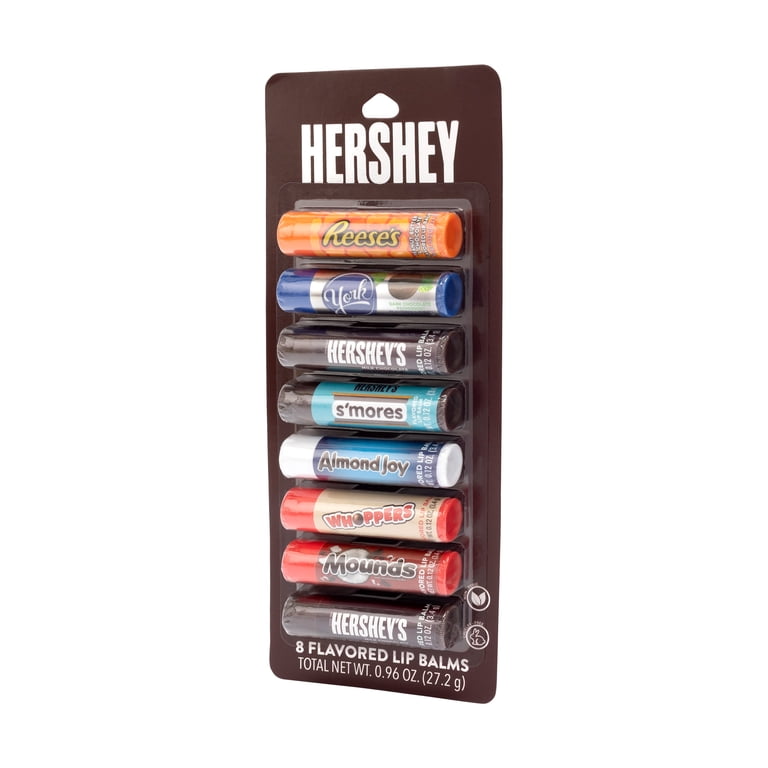 Hershey Lip Balms, 8 Pack, Multiple Flavors - Walmart.com