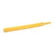 thumbnail image 1 of BRILLAR Cinta adhesiva de sujeción de 145x12mm, textura gruesa, bridas para cables, correas para organización de auriculares, color amarillo, 1 of 2
