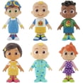 thumbnail image 1 of Figuras de Cocomelon amigos oficiales y Familia paquete de 6 figuras 3 pulgadas CoComelon, 1 of 2