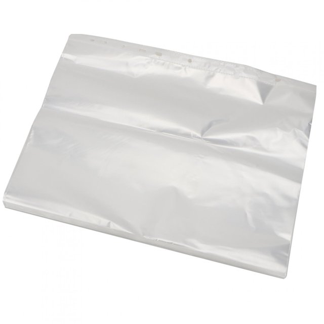 Bolsa protectora, 100 unidades de papel transparente A4, bolsa protectora para archivos, hojas sueltas, estética elegante