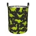 thumbnail image 1 of Fotbe Cute Cartoon Dinosaurs Cesto de Ropa con Asas, Cesto Impermeable de Gran Capacidad, Bolsa de Lavado para Dormitorio, Cesto de Ropa con Ruedas y Asas-Medium, 1 of 6