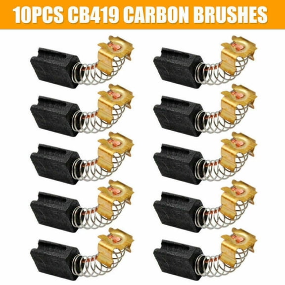Marbhall 10Pcs Carbon Brushes for Makita Angle Grinde CB419