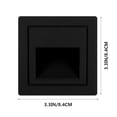thumbnail image 3 of WHAMVOX 1Pcs Stairway Light LED Step Lamp Aluminum for Kids Room Users with Long Lifespan, 3 of 7