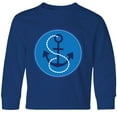 thumbnail image 3 of Inktastic Nautical Anchor Sailing Gift Long Sleeve Youth T-Shirt, 3 of 5