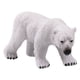 thumbnail image 1 of 1 pieza modelo de oso polar estático sólido de plástico animal miniatura estatuilla decoración de escritorio para el hogar, 1 of 5