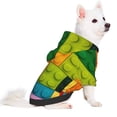 thumbnail image 5 of KLL Colorful Building Blocks for Basic Dog Hoodie - Pet Hoodie Sweater with Leash Hole - Cute Dog Sweatshirt - Pet Clothes Hooded Sweatshirt for Dog & Cat -X-Small, 5 of 8