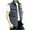 Dark Gray, variant on TMOYZQ Men's Outdoor Fishing Vest Casual Work Mesh Lined Vests Breathable Waterproof Travel Photo Cargo Vest Jacket with Multi Pockets, Available in Plus Size