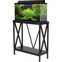 Aquatic Fundamentals 29/37 Gallon Wood Metal Aquarium Stand