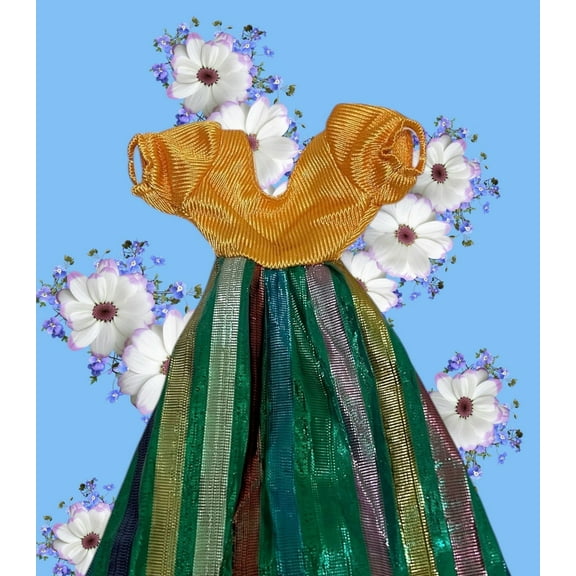 Lol Surprise Doll OMG Bratz Doll Dress Yellow Top Striped Skirt