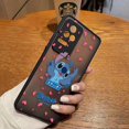 thumbnail image 3 of Matte Case for Redmi A1 K50 K40 GAMING K30 K20 10X 10C 10 9C 9T 9A 9 8 7 PRO 4G 5G Case Funda Coque Lilo & Stitch Cartoon Anime, 3 of 5