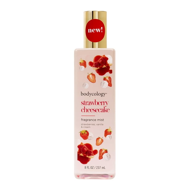 Bodycology Strawberry Cheesecake Fragrance Mist, 8 fl oz