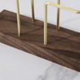 thumbnail image 2 of Soporte clásico para toallas de papel, soporte para palillos de dientes, servilletero de madera maciza, servilletero creativo de nogal, sencillo para hotel, B&B, cafetería, 2 of 5