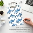 thumbnail image 4 of Acrylic Writing Board Gold12.5*9 Inch Clipboards Transparent Acrylic Material Suitable For Office Classroom Teachers Fashion Bloggers Stationery Enthusiasts Cartoon Cute Dolphin, 4 of 9