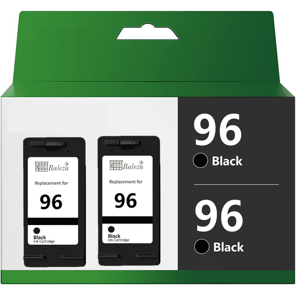 Compatible 96 High Yield Black Ink Cartridge Replacement for HP Designjet 5940 5940xi Deskjet 5740 Printer (2 Pack)