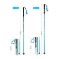 thumbnail image 4 of AONIJIE Trekking Poles - 2 Ultralight Collapsible Aluminum Anti-Shock & Quick Lock,Blue,120cm, 4 of 8