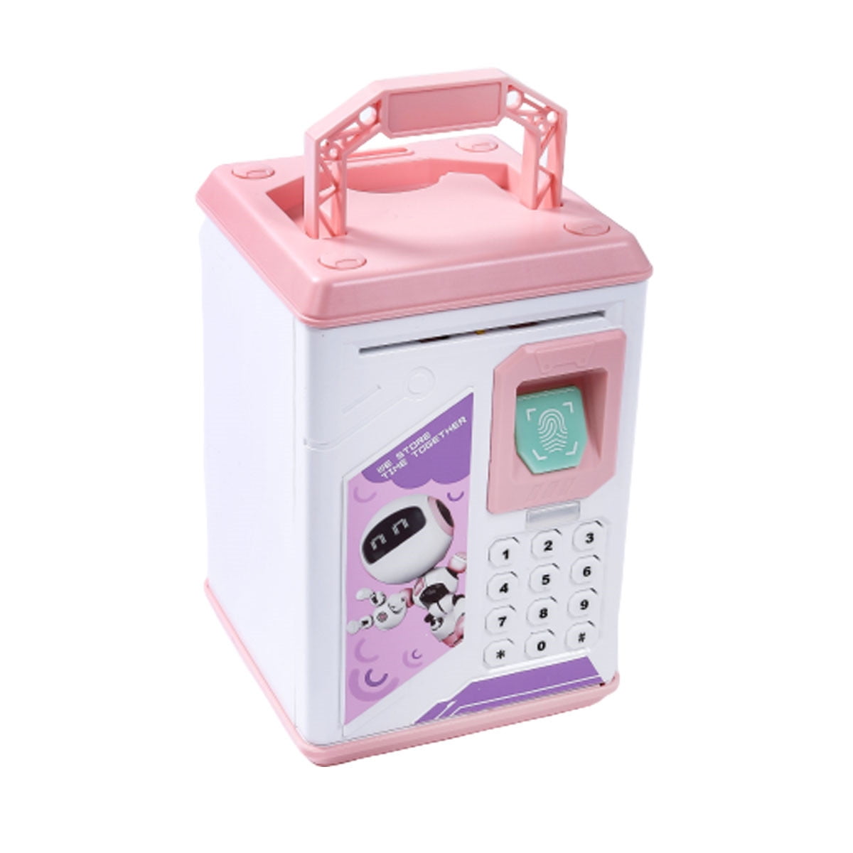 safebox with money counter