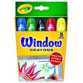 thumbnail image 1 of Crayola Washable Window Crayons - 5-count, 1 of 5